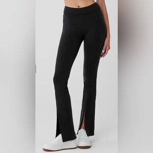 ALO Airbrush High-Waist Flutter Leggings Size S Bootcut Flare Sculpting Stretch